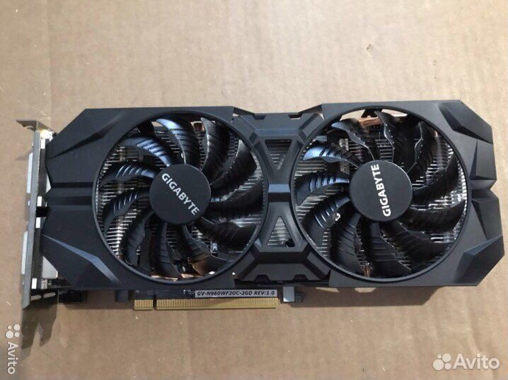 Видеокарта gigabyte gtx 960