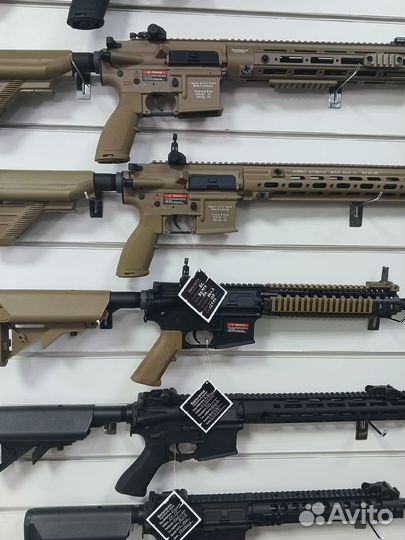 Страйкбольные автоматы, пистолеты, винтовки