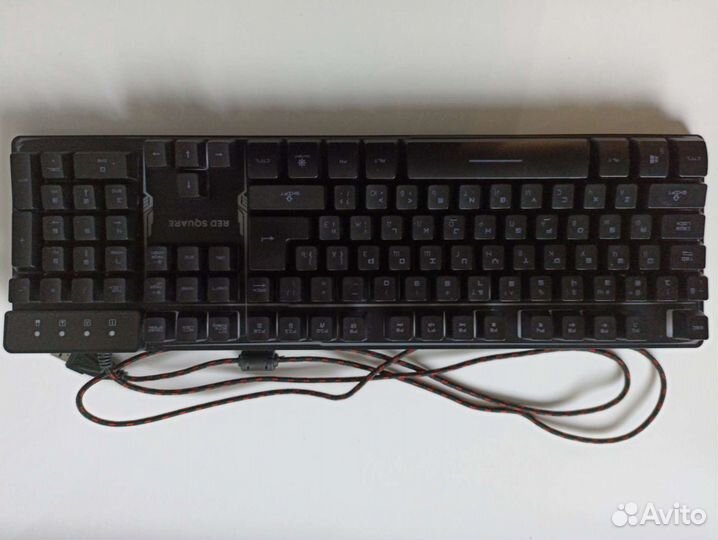 Игровая клавиатура Red square tesla rgb 2020