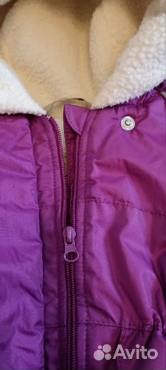 Комбинезон зимний для девочки 74