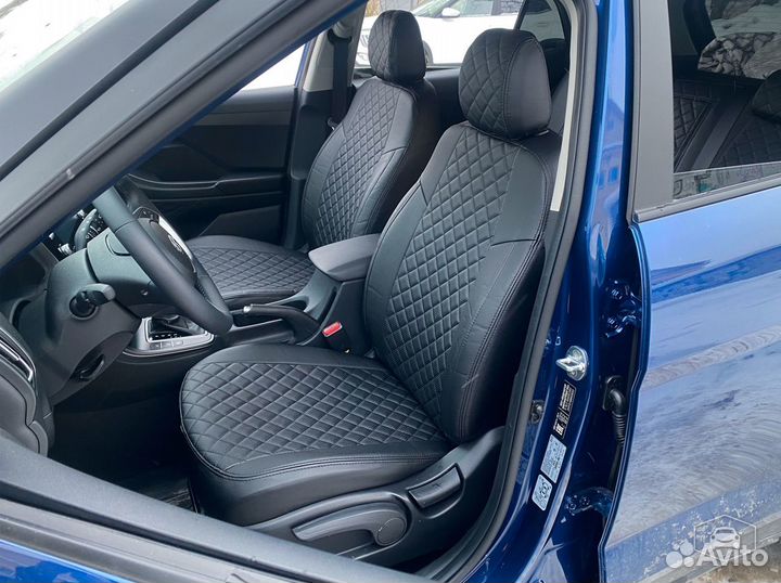 Автомобильные чехлы Автопилот из экокожи