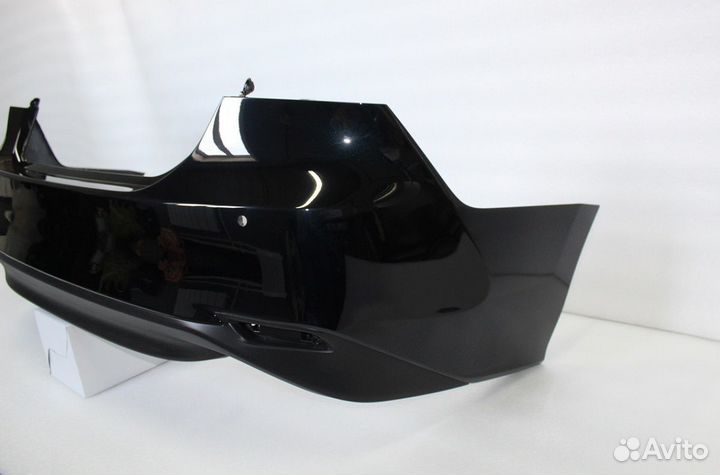 Задний бампер camry 70 черный без дефектов