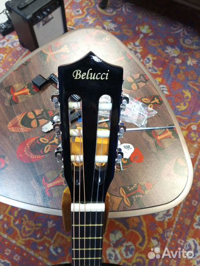 Гитара классика размер 1/2 черная Belucci BC3405