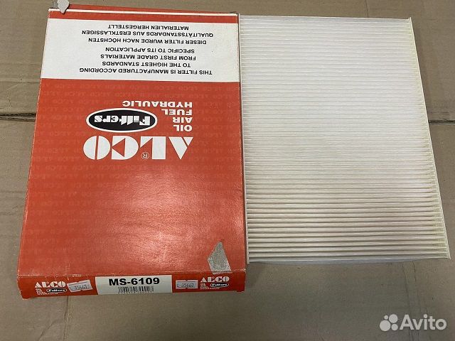 Фильтр салона alco MS-6109