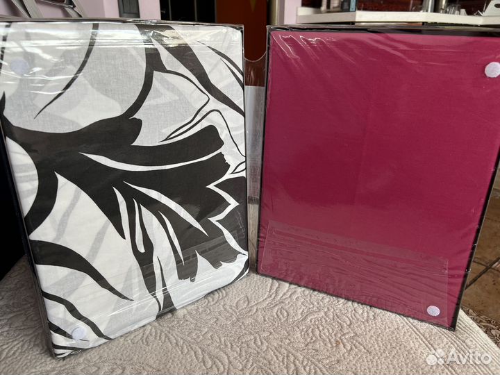 Новое постельное белье, евро, перкаль