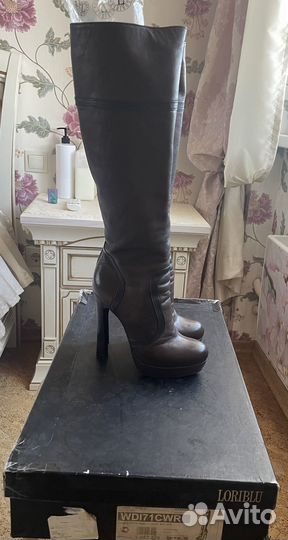 Сапоги loriblu 38 размер осень-весна