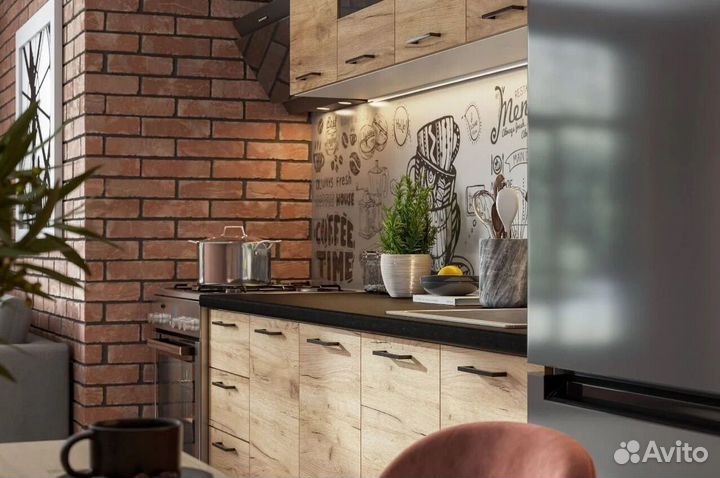 Кухонный гарнитур 2,0м. Стиль Лофт. В наличии