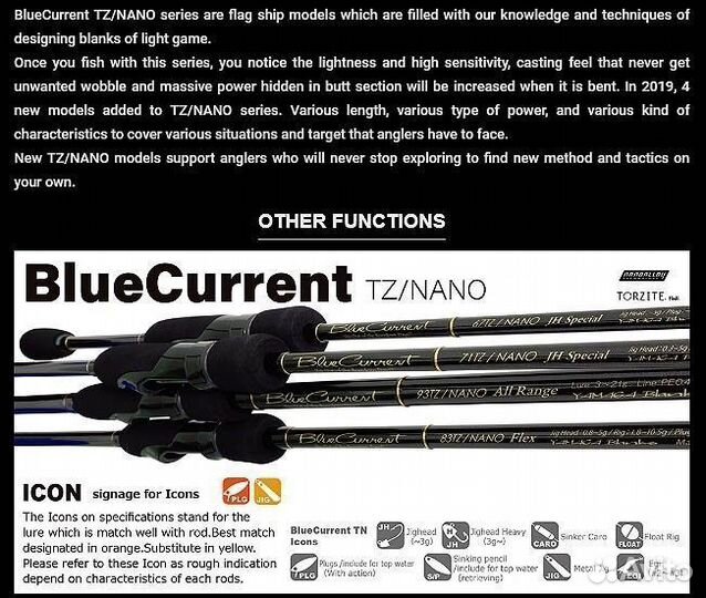 Yamaga Blanks BlueCurrent JH-spec 62/TZ nano