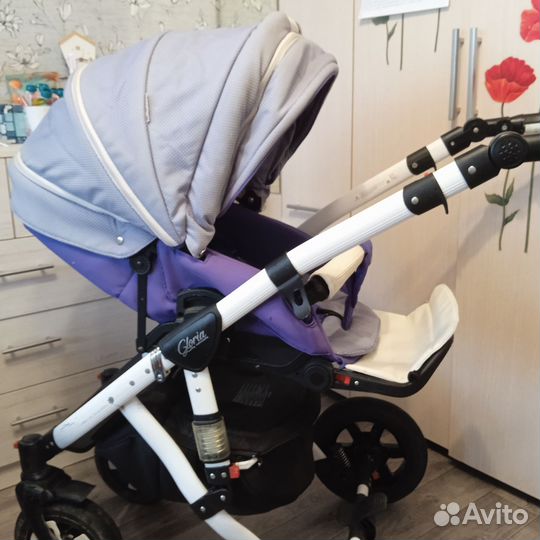 Коляска 2 в 1 бу
