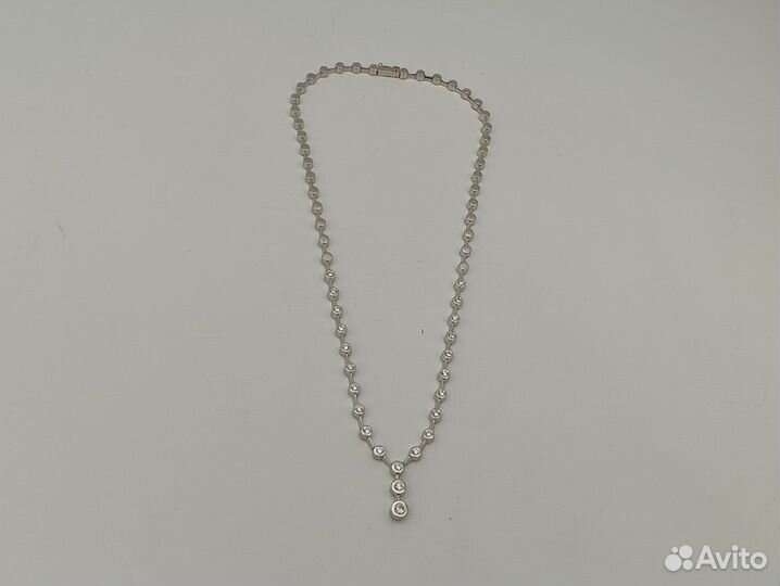 Золотое Колье 585 пробы с бриллиантами. Рассрочка