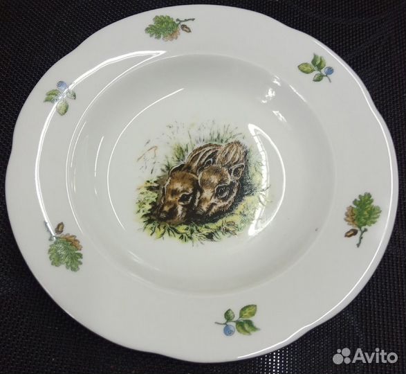 Тарелки фарфоровые гдр Кольдиц