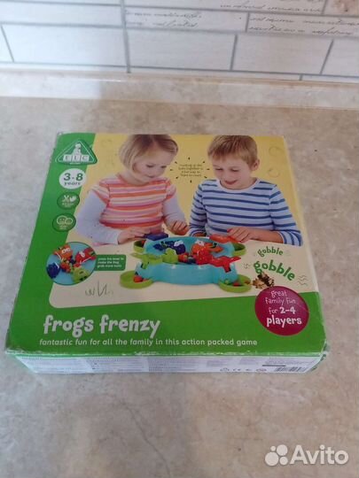 Настольная игра ''прожорливые лягушки