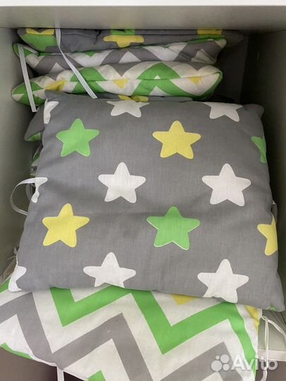 Бортики в детскую кроватку