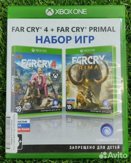 Farcry 4 + Farcry Primal Xbox one