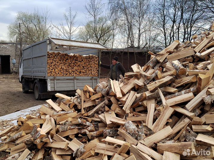 Дрова березовые колотые