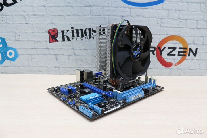 Комплект Intel Core i7-2600k + asus P8H61-M LX