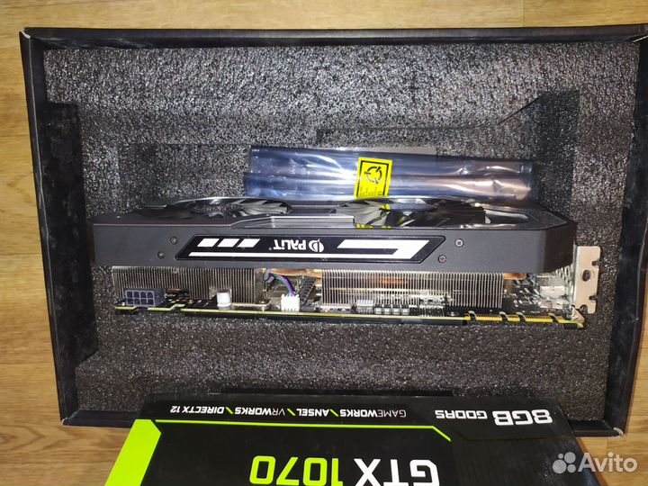 Видеокарта Palit GeForce GTX 1070 Super JetStream