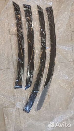 Дефлекторы окон на kia rio 3