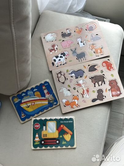 Игрушки книги детские развивающие монтессори