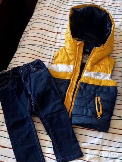 Вещи пакетом на мальчика 110 116