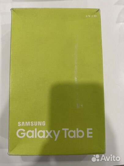 Samsung galaxy tab E