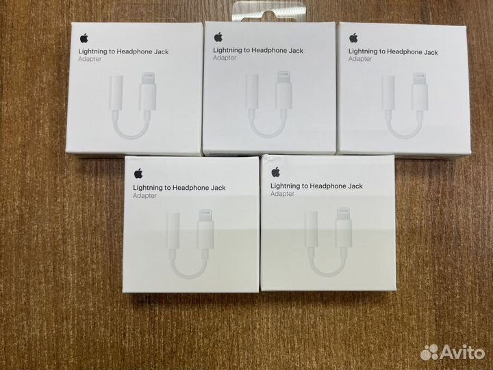 Lightning на наушники переходник для iPhone ориг