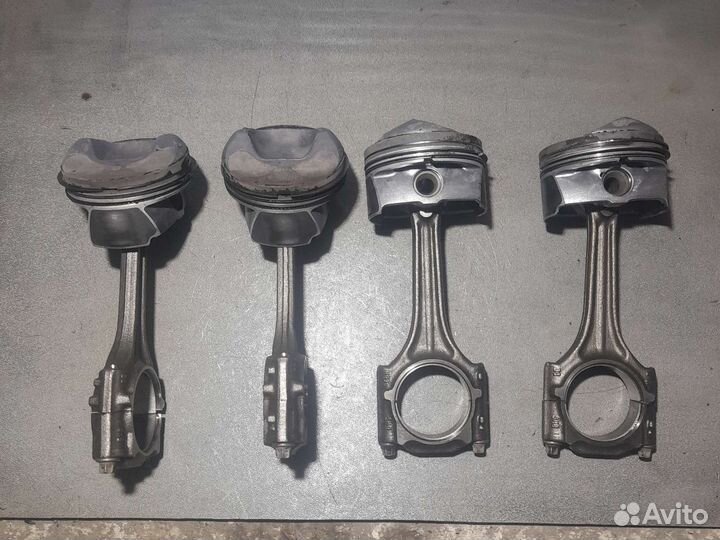 Шатун с поршнем VW Passat B6 2.0 FSI BVY