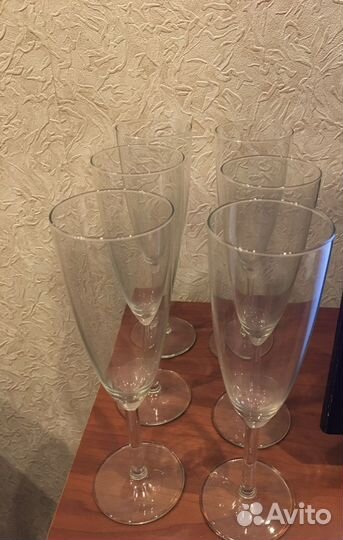 Фужеры новые