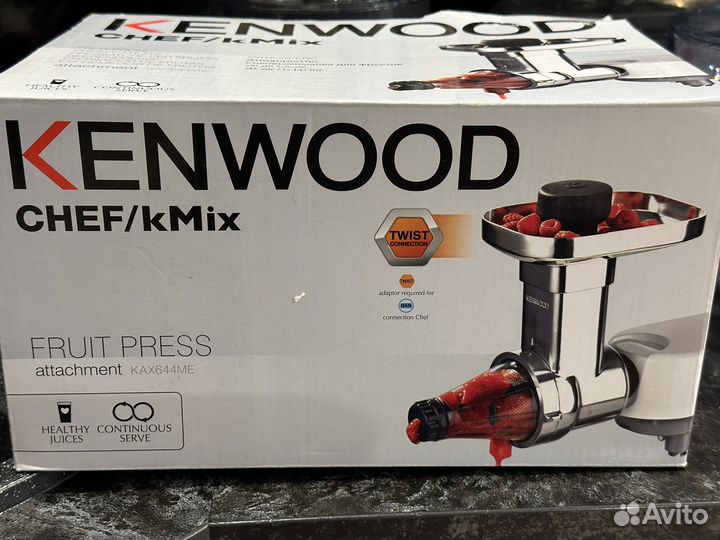 Шнековая соковыжималка kenwood