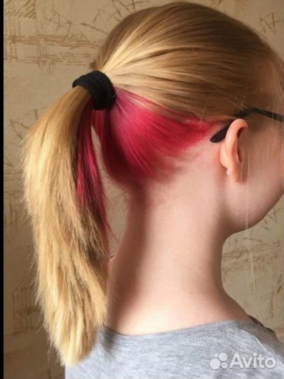 Краситель прямого действия nexprof розовый цвет