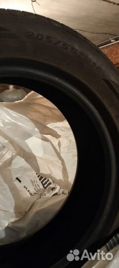 Шины 205 55 16 летние бу