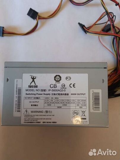 Блок питания для пк 600w