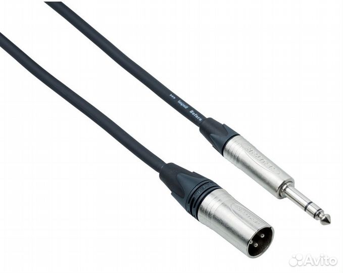 Кабель межблочный XLR-M-Jack Bespeco ncsmm300 3 m