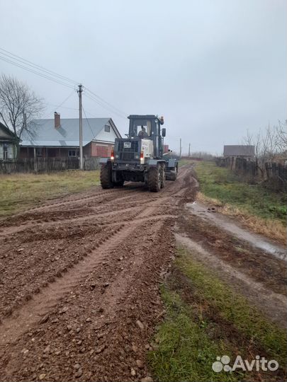 Отсыпка дорог и участков