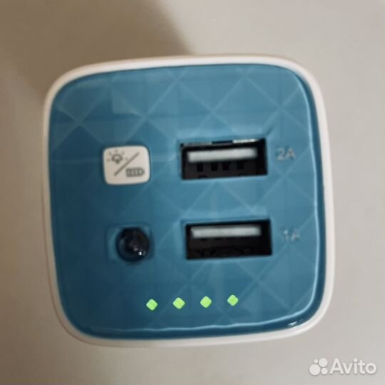 Внешний аккумулятор повербанк 10400 mAh