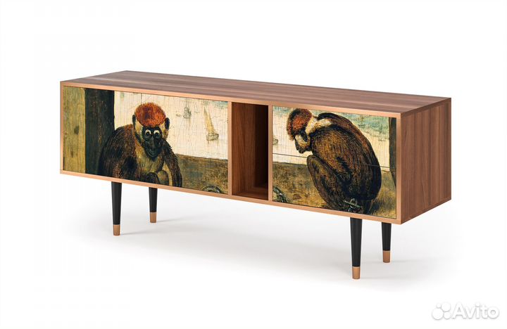 Тв-тумба T1 - Орех - Two Monkeys