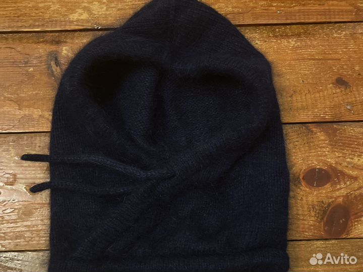 Шапка капор из Пуха норки женская