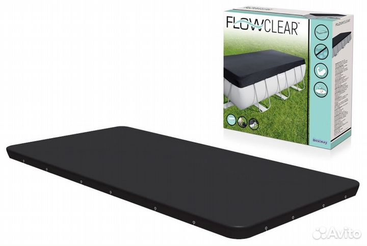 Тент для каркасных бассейнов 404x201 см