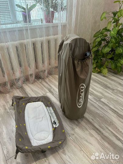 Детская кровать манеж graco б/у