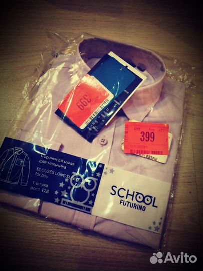 Рубашка для первого класса