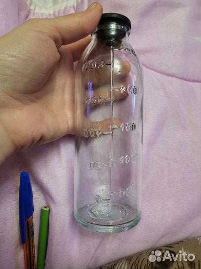 Банка мерная СССР с крышкой