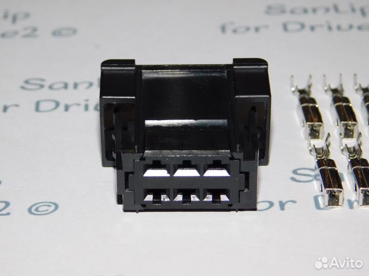 Разъем резистора печки Citroen