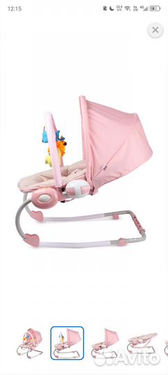 Шезлонг для новорожденных электрический