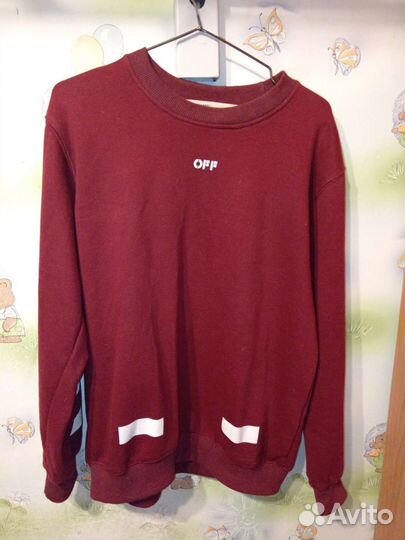 Свитшот off white