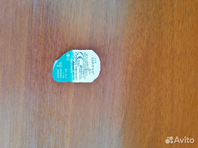 Линзы контактные 1 и 3 шт