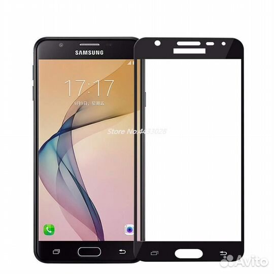 Защитное стекло 9D для Samsung Galaxy J7 2016