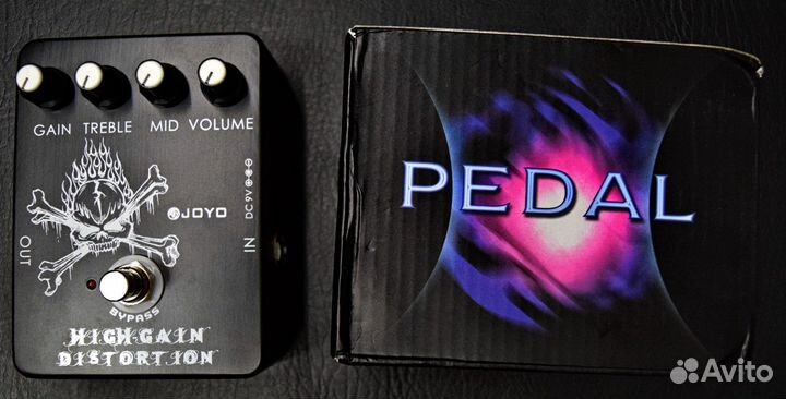 Гитарная педаль Joyo JF-04 High Gain Distortion
