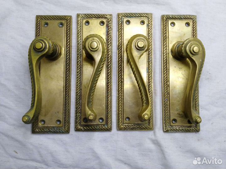 Винтажный комплект дверной-оконной фурнитуры