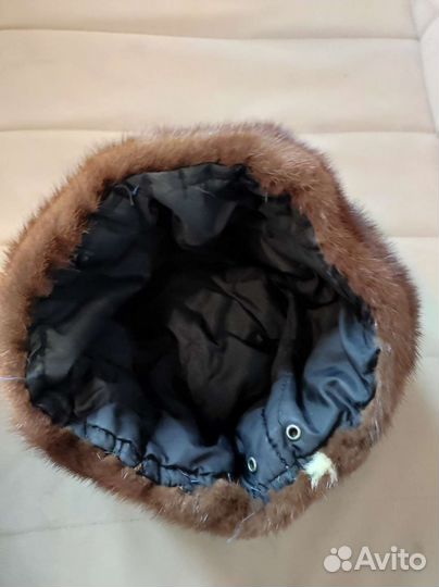 Шапка норка 55 р