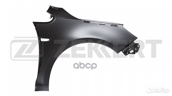 Крыло переднее левое Opel Astra J 09- с отв. под